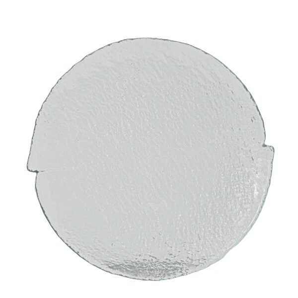 PLATO POSTRE VIDRIO TRANSPARENTE / 7116-1 / FS006