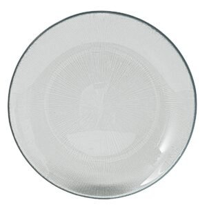 PLATO TENDIDO VIDRIO TRANSPARENTE / 1341-1 / FS006