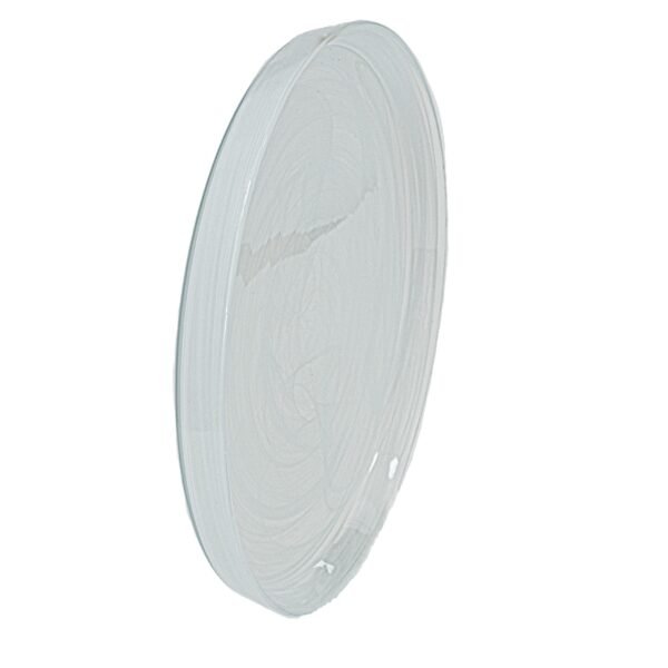 PLATO POSTRE VIDRIO TRANSPARENTE / 1402-1 / FS006
