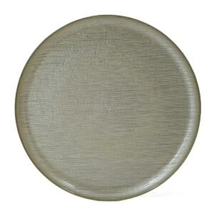 PLATO TENDIDO VIDRIO 28 X 2 CM MODELO: FELIX / 1519-1902075 / FS006
