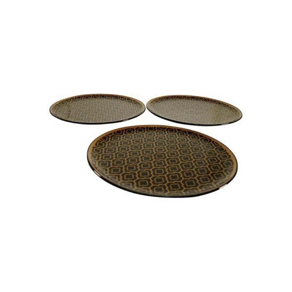 SET DE 3PLATOS DE VIDRIO / 2038-SA / FS006 - Image 2