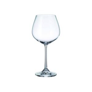 COPA DE VINO 6PCS DE CRISTAL DE BOHEMIA / 8593410022455 /FS006