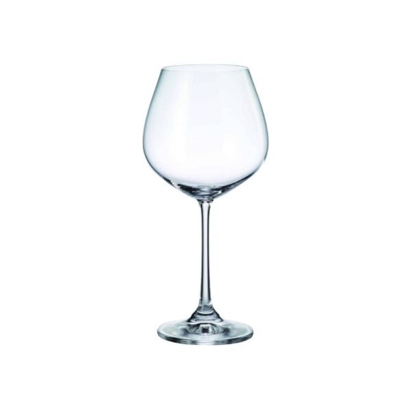 COPA DE VINO 6PCS DE CRISTAL DE BOHEMIA / 8593410022455 /FS006