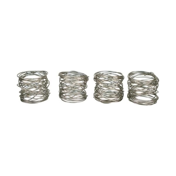 ANILLOS DE SERVILLETA / JA1567MATTESILVER / FS006