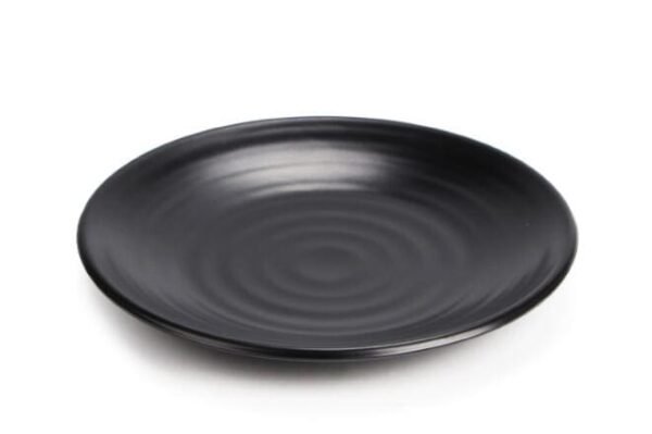 PLATO NEGRO DE MELAMINE / JA2065 / FS006