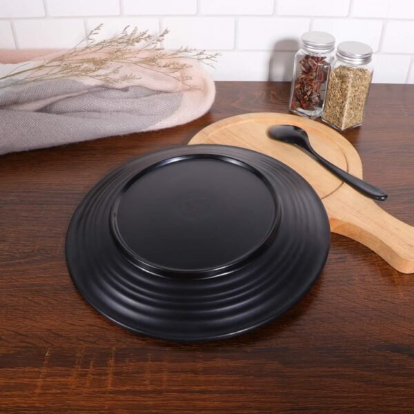 PLATO NEGRO DE MELAMINE / JA2065 / FS006 - Image 2