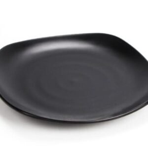 PLATO NEGRO DE MELAMINE / JA2068 / FS006