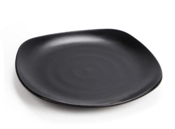 PLATO NEGRO DE MELAMINE / JA2068 / FS006