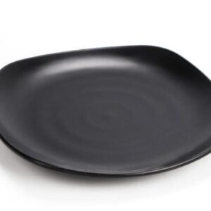 PLATO NEGRO DE MELAMINE / JA2069 / FS006
