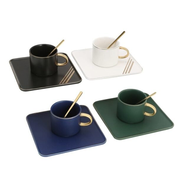 TAZA CON PLATILLO Y CUCHARA / JA2101 / FS006 - Image 2