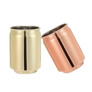 VASO DE ACERO INOXIDABLE DORADO / JA2158 / FS006
