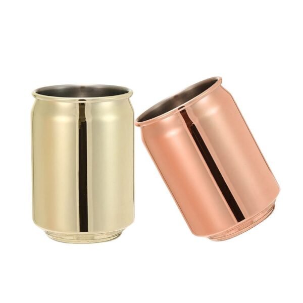 VASO DE ACERO INOXIDABLE DORADO / JA2158 / FS006