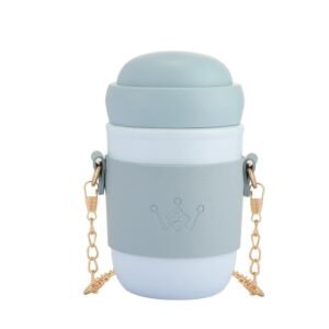 VASO CELESTE DE CERÁMICA COLGANTE / JA2339-CELESTE / FS006