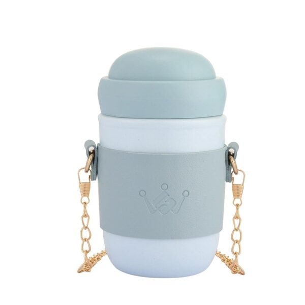 VASO CELESTE DE CERÁMICA COLGANTE / JA2339-CELESTE / FS006