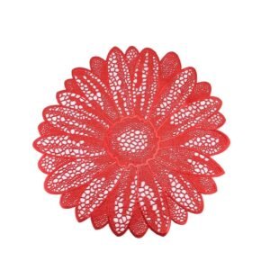 INDIVIDUAL DE PVC ROJO / JA2357 / FS006