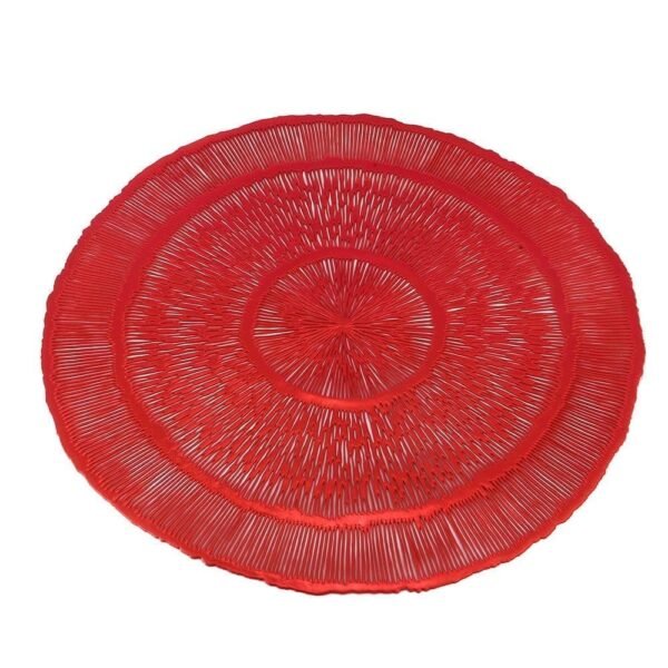 INDIVIDUAL DE PVC ROJO / JA2359 / FS006