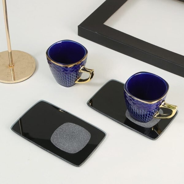 SET X6 DE TAZAS CON PLATILLO / JA2603 / FS006 - Image 2