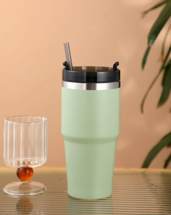 VASO TÉRMICO VERDE CON SORBETE / JA2821-GREEN / FS006