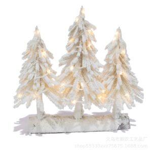 ARBOLITOS NAVIDEÑOS TIPO ADORNO CON LUCES / JA2898 / FS006