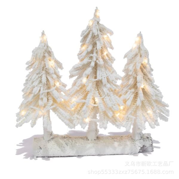 ARBOLITOS NAVIDEÑOS TIPO ADORNO CON LUCES / JA2898 / FS006