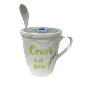 TAZA DE CERA CON CUCHARA / JA312 / FS006