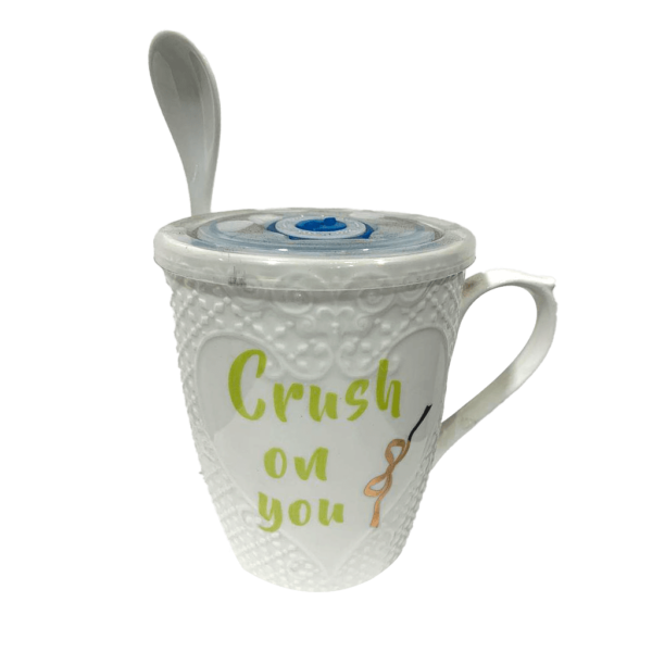 TAZA DE CERA CON CUCHARA / JA312 / FS006