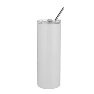TERMO BLANCO DOBLE CAPA DE ACERO CON PISTILLO / JA3132-WHITE / FS006