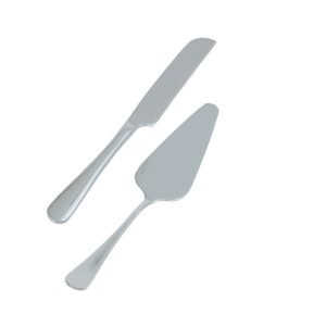 SET DE ESPATULA CON CUCHILLO PLATEADO / JA3266-SILVER / FS006