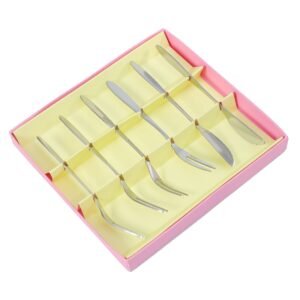 SET DE CUBIERTOS PARA PIQUEOS PLATEADO / JA3269-SILVER / FS006