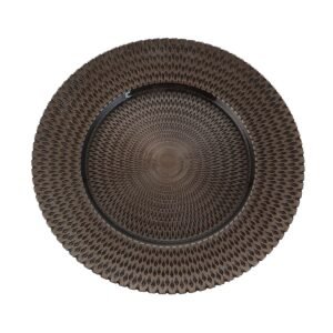 PLATO BASE DE VIDRIO / JA3293-CHAMPAGNE / FS006