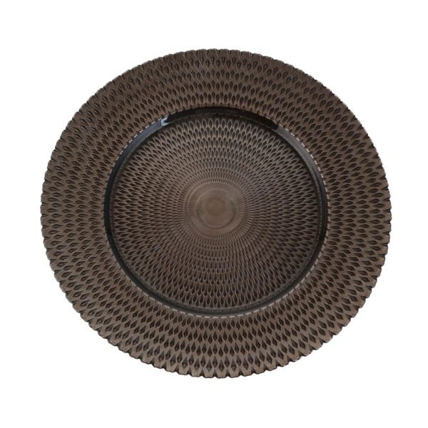 PLATO BASE DE VIDRIO / JA3293-CHAMPAGNE / FS006
