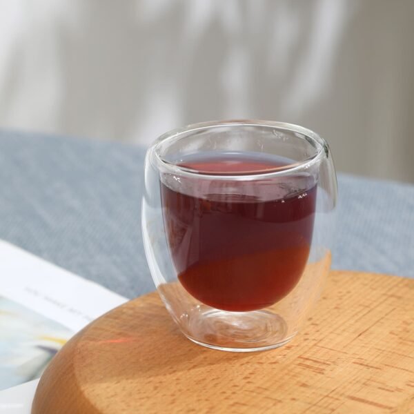 VASO DE VIDRIO DOBLE FONDO / JA3365 / FS006 - Image 2