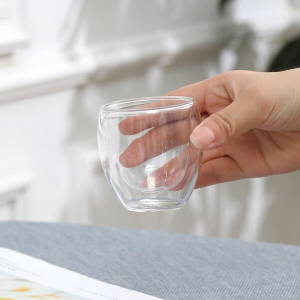 VASO DE VIDRIO DOBLE FONDO / JA3365 / FS006