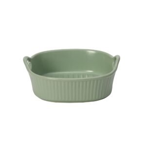 PLATO VERDE DE CERAMICA / JA3606-GREEN / FS006