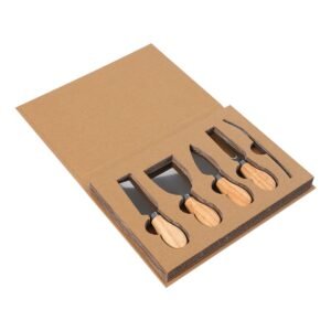 SET DE UTENSILIOS PARA QUESO PLATEADO / JA3444 / FS006