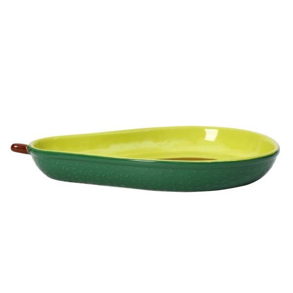 PLATO VERDE EN FORMA DE AGUACATE / JA3471 / FS006 - Image 2