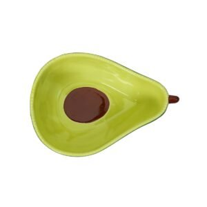 BOWL VERDE EN FORMA DE AGUACATE / JA3472 /FS006