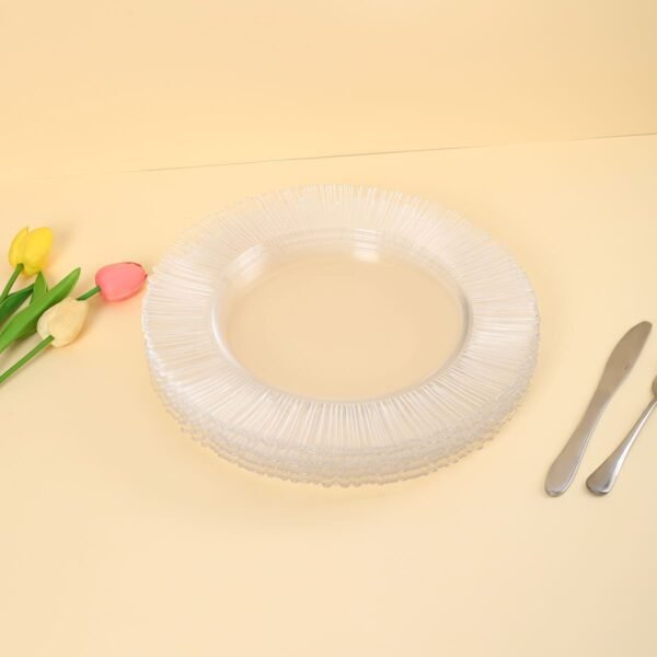 PLATO BASE DE VIDRIO TRANSPARENTE / JA3474 / FS006