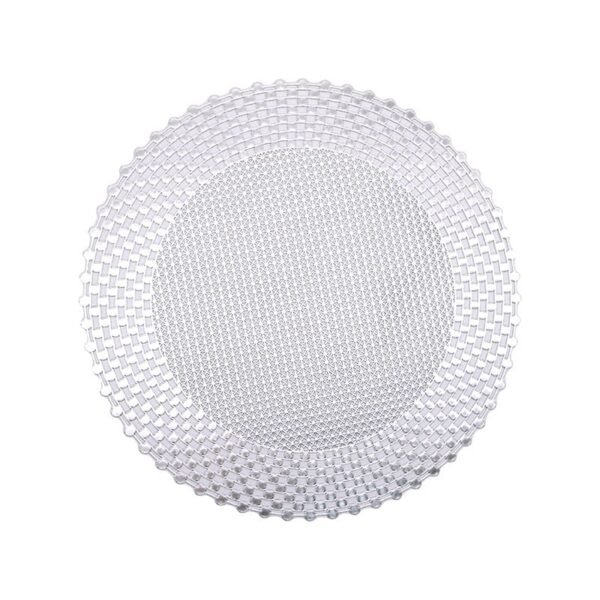 INDIVIDUAL REDONDO PLATEADO / JA3506 / FS006