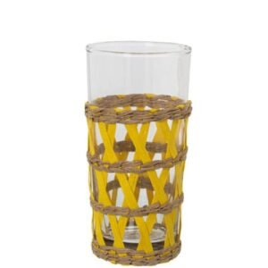 SET DE 4 VASOS / JA3558-YELLOW / FS006