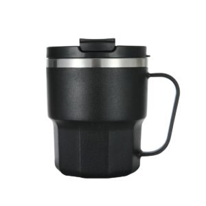 JARRO TERMICO NEGRO DOBLE CAPA DE ACERO POR DENTRO PLASTICO POR FUERA / JA3571-BLACK / FS006
