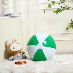 PELOTA PARA PLAYA VERDE CON BLANCO / JA3590-GREEN / FS006
