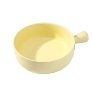 TAZON AMARILLO DE CERAMICA / JA3607-YELLOW / FS006