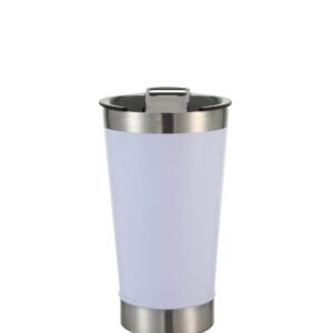 TERMO BLANCO DE ACERO DOBLE CAPA / JA3623-WHITE / FS006