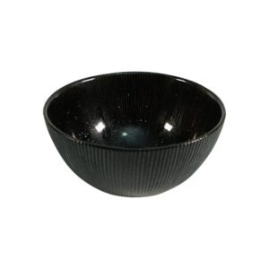 BOWL DE VIDRIO NEGRO / YL9-45BLACK /FS006