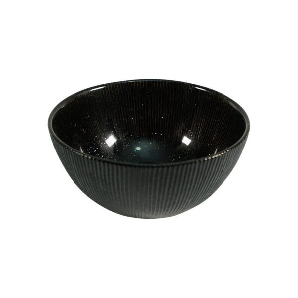 BOWL DE VIDRIO NEGRO / YL9-45BLACK /FS006