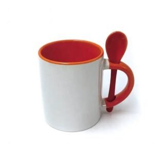 JARRO CON CUCHARA PARA SUBLIMAR / ISV17021-ORANGE / FS006