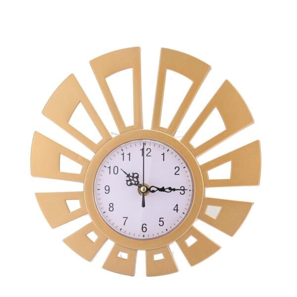 RELOJ DE PARED ABSTRACTO DORADO / JA2288 / FS006