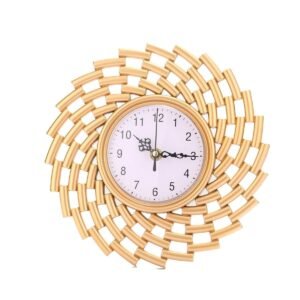 RELOJ DE PARED MODERNO DORADO / JA2289 / FS006