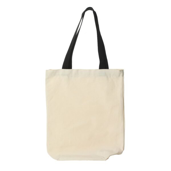 BOLSO DE LIENZO PARA SUBLIMAR CON TIRA NEGRA / JA3162-BLACK / FS006